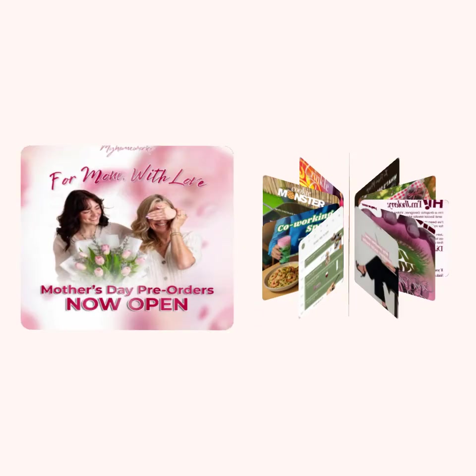 Selected graphic design work